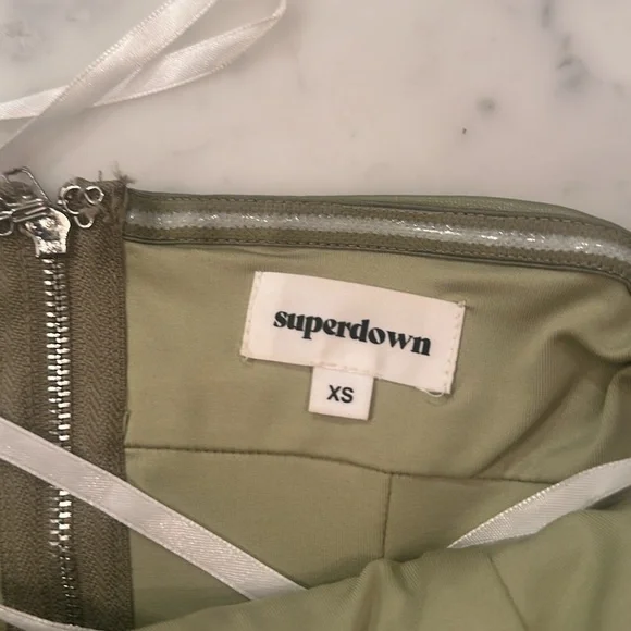 Superdown green set. Top XS. BOTTOM S - Picture 3 of 4